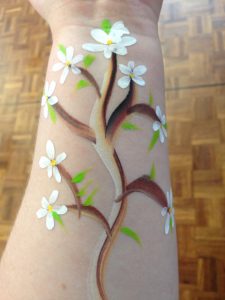 Blossom Tree Body Paint