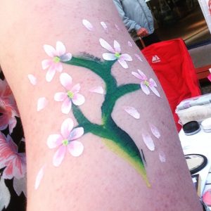 Blossom Tree Body Paint