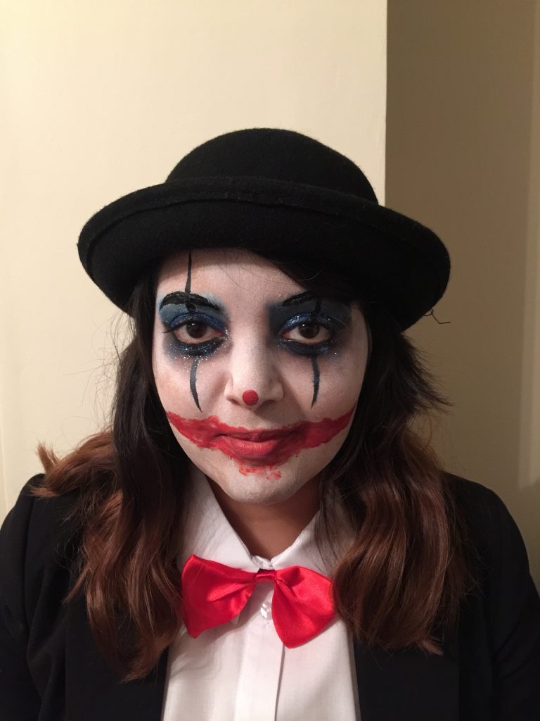 Scary Doll Face Paint